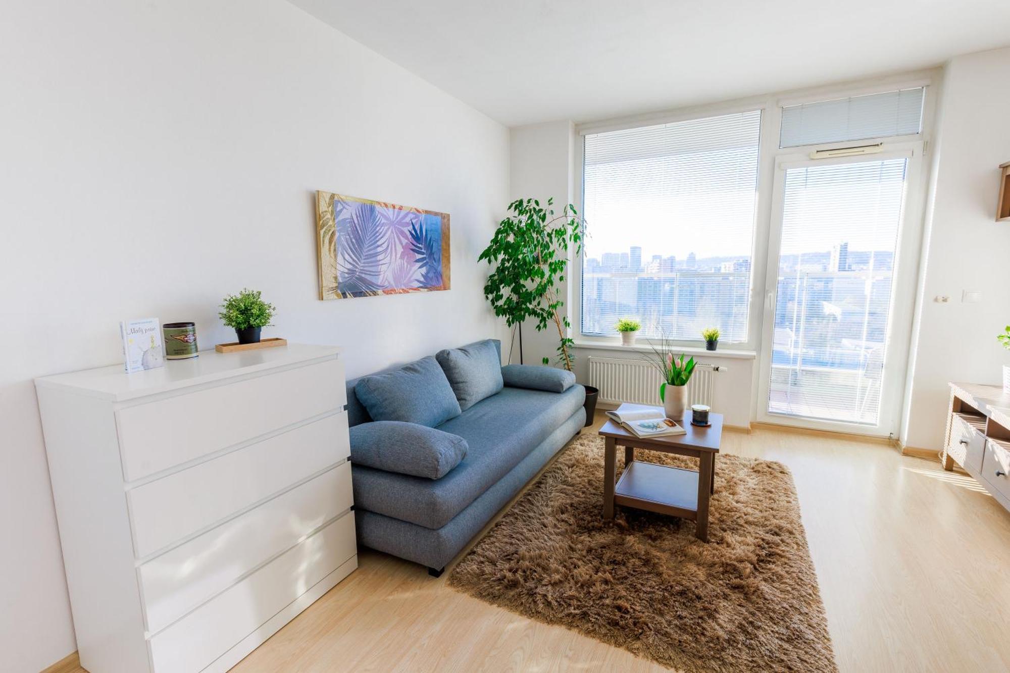 Sunny Apartment With Amazing Terrace On The 13Th Floor Near City Center 브라티슬라바 외부 사진